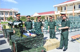 Quân khu 9 kiểm tra công tác sẵn sàng chiến đấu tại Cà Mau 