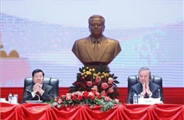 Tổng Bí thư Tô Lâm thông báo kết quả Đại hội đại biểu toàn quốc lần thứ XIV của Đảng Cộng sản Việt Nam tại Lào