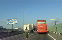 Tai nạn liên hoàn trên cao tốc TP Hồ Chí Minh - Long Thành - Dầu Giây