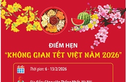 Điểm hẹn 'Không gian Tết Việt năm 2026'