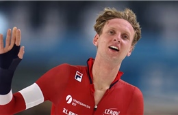 Olympic mùa Đông 2026: Môn trượt băng tốc độ 5.000 m nam có kỷ lục mới