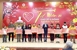 Tết Nhân ái 2026: Hơn 1,3 triệu phần quà đã đến với người dân trên cả nước