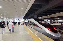 Đường sắt Trung Quốc phục vụ hơn 120 triệu lượt khách trong Tết Nguyên đán