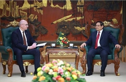 Thủ tướng Phạm Minh Chính tiếp Tổng Giám đốc Hãng thông tấn TASS