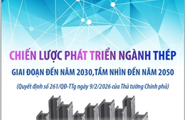 Chiến lược phát triển ngành thép giai đoạn đến năm 2030, tầm nhìn đến năm 2050