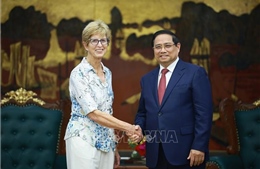 Thủ tướng tiếp Đoàn Quỹ Eisenhower của Hoa Kỳ 