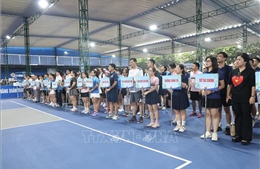 Gần 300 vận động viên tham dự Giải vô địch Pickleball 2026 tại Ninh Bình