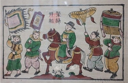 Giữ 'màu dân tộc' trên tranh Đông Hồ