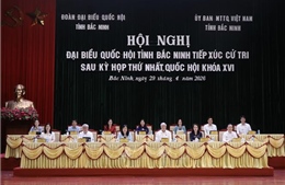 Phó Chủ tịch Thường trực Quốc hội Đỗ Văn Chiến tiếp xúc cử tri tại Bắc Ninh