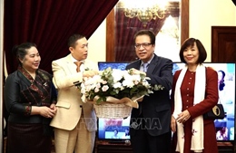 Thắm tình hữu nghị Việt - Lào tại xứ sở Bạch Dương