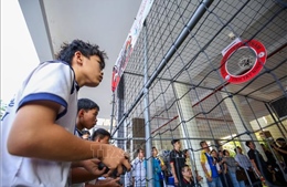 Sôi động sân chơi công nghệ Drone Soccer 2026 đầu tiên tại Tây Ninh