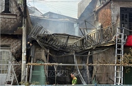 Lâm Đồng: Cháy nhiều căn nhà ngay trung tâm Đà Lạt