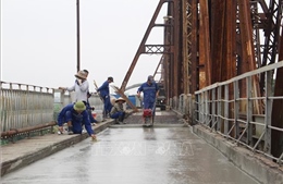 Đẩy nhanh tiến độ sửa chữa cầu Long Biên