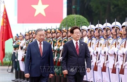 Tổng Bí thư, Chủ tịch nước Tô Lâm chủ trì Lễ đón chính thức Tổng thống Hàn Quốc