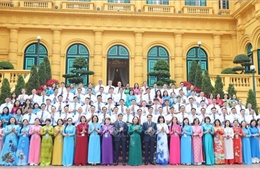 Phó Chủ tịch nước Võ Thị Ánh Xuân gặp mặt các Chủ tịch Công đoàn tiêu biểu 