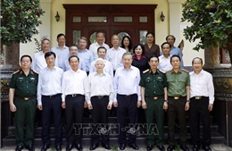 Tổng Bí thư, Chủ tịch nước Tô Lâm thăm các đồng chí nguyên lãnh đạo Đảng, Nhà nước và Mẹ Việt Nam Anh hùng