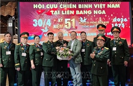 Cựu chiến binh Việt Nam tại Nga vững phẩm chất Bộ đội Cụ Hồ