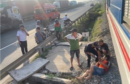 Hải Phòng: Một người bị thương sau va chạm với tàu hỏa