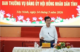 Đoàn kiểm tra số 19 của Bộ Chính trị làm việc với Tây Ninh