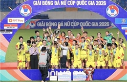 CLB TP Hồ Chí Minh vô địch Giải bóng đá nữ Cúp quốc gia năm 2026 
