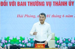 Thủ tướng Lê Minh Hưng: Hải Phòng phải đi đầu trong đổi mới mô hình tăng trưởng và chuyển đổi số