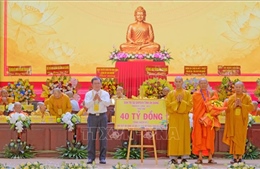 Hơn 322 tỷ đồng cho an sinh xã hội, khẳng định tinh thần 'Đạo pháp đồng hành cùng dân tộc'
