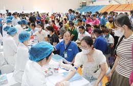 Ngày hội 'Trao sức khỏe công nhân - Vì một Việt Nam khỏe mạnh'