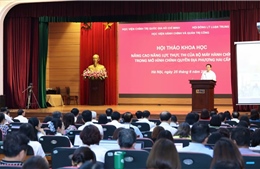 Nâng cao năng lực thực thi của bộ máy hành chính trong mô hình chính quyền địa phương hai cấp