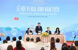Lễ hội Vì Hòa bình năm 2026 có chủ đề 'Từ ký ức đến tương lai - Quảng Trị vì hòa bình'