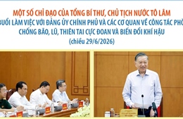Tổng Bí thư, Chủ tịch nước Tô Lâm: Bảo vệ tính mạng nhân dân là mệnh lệnh cao nhất