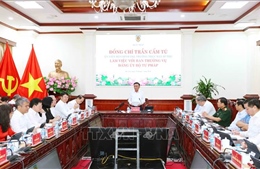 Thường trực Ban Bí thư Trần Cẩm Tú: Sớm hình thành nền tư pháp số hiện đại, đồng bộ