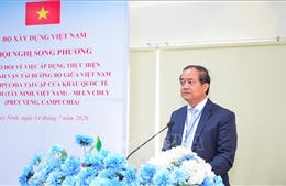 Việt Nam – Campuchia thống nhất triển khai vận tải liên vận quốc tế qua cặp cửa khẩu Tân Nam - Meun Chey
