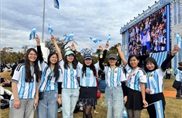 World Cup 2026: Người hâm mộ Việt Nam hòa cùng không khí cuồng nhiệt tại Argentina