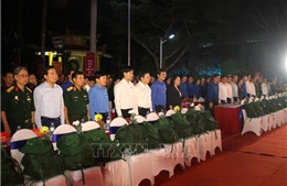 Phó Chủ tịch nước Võ Thị Ánh Xuân dự Lễ thắp nến tri ân các Anh hùng liệt sĩ cấp Quốc gia