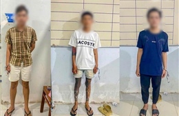 Triệt phá nhóm cướp 'nhí' chuyên nhắm đến phụ nữ đeo trang sức