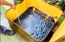Phát hiện tàu vận chuyển 50.000 lít dầu DO không rõ nguồn gốc