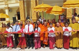 Khánh thành giai đoạn I Học viện Phật giáo Nam tông Khmer