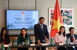  Khuyến khích nhà đầu tư Thụy Sĩ tham gia phát triển Trung tâm tài chính quốc tế tại Việt Nam