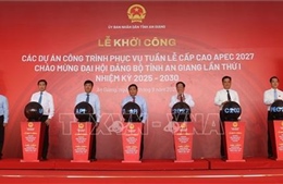 Phó Thủ tướng Nguyễn Chí Dũng dự lễ khởi động công trình phục vụ Tuần lễ Cấp cao APEC 2027