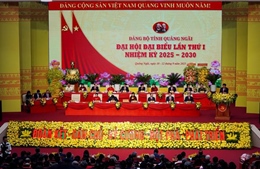 Khai mạc Đại hội Đại biểu Đảng bộ tỉnh Quảng Ngãi lần thứ I 