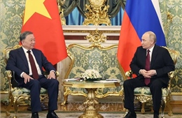 Tổng Bí thư Tô Lâm hội đàm với Tổng thống Nga Vladimir Putin