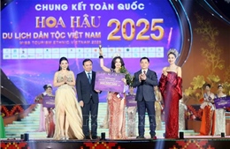 Trần Minh Phương đăng quang Hoa hậu Du lịch Dân tộc Việt Nam năm 2025