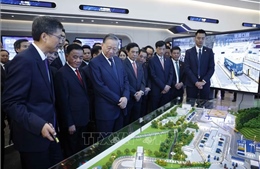 Tổng Bí thư, Chủ tịch nước Tô Lâm thăm Trung tâm Hợp tác đổi mới trí tuệ nhân tạo Trung Quốc – ASEAN