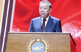 Tổng Bí thư dự Lễ kỷ niệm 80 năm Ngày truyền thống Lực lượng Tình báo CAND