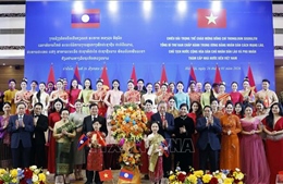 Chiêu đãi trọng thể chào mừng Tổng Bí thư, Chủ tịch nước Lào Thongloun Sisoulith và Phu nhân cùng Đoàn đại biểu cấp cao Lào