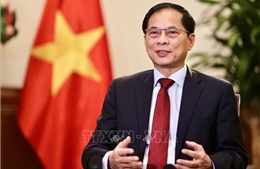 Phó Thủ tướng, Bộ trưởng Ngoại giao Bùi Thanh Sơn trả lời báo chí Hàn Quốc về chuyến thăm của Tổng Bí thư Tô Lâm