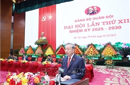 Tổng Bí thư Tô Lâm: Đảng bộ Quân đội và toàn quân cần &#39;hội tụ đoàn kết, hội tụ ý chí, hội tụ nhân tài, hội tụ sức mạnh&#39;