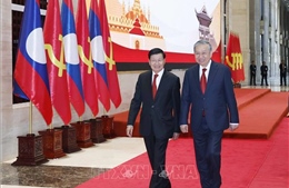 Tổng Bí thư Tô Lâm thăm CHDCND Lào - biểu tượng của mối quan hệ chiến lược đặc biệt 