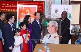 Tổng thống Nam Phi Matamela Cyril Ramaphosa thăm gia đình Đại tướng Võ Nguyên Giáp