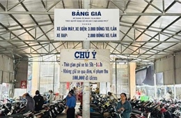 Cần Thơ: Chỉ đạo kiểm tra việc thu phí giữ xe giá cao sau phản ánh của TTXVN